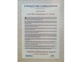 Awards: Lifetime Achievement Award Shri C.N.Doshi